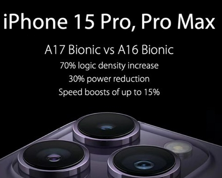 工业园区苹果15维修中心分享iPhone15系列配置怎么样 