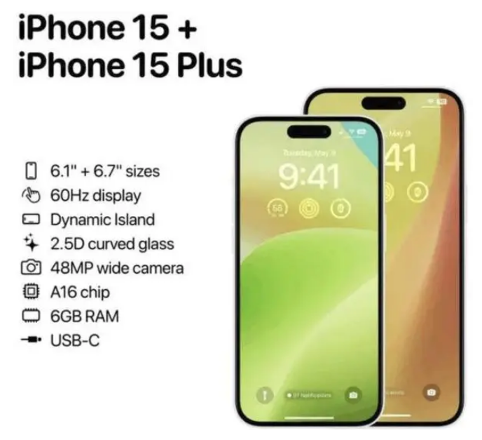 工业园区苹果15维修服务分享iPhone15有哪些机型 