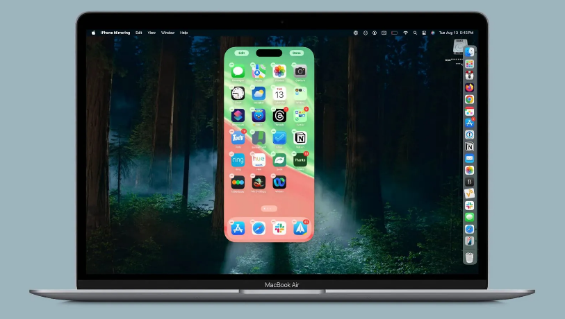 工业园区苹果手机维修分享苹果 macOS 15 Sequoia 和 iOS 18 的 iPhone 投屏功能升级 