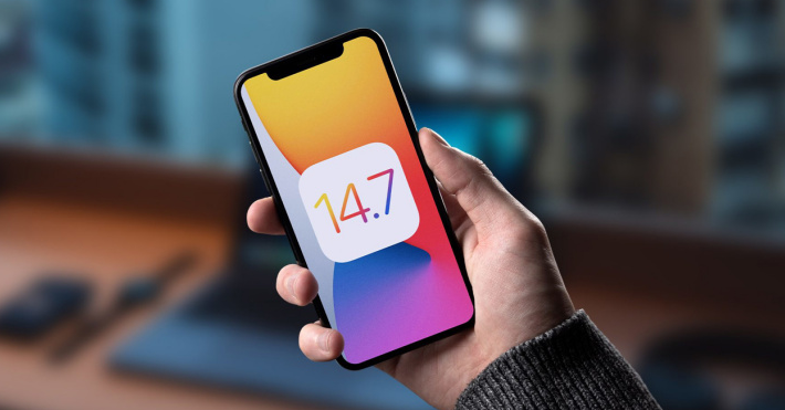 工业园区苹果手机维修分享升级iOS 14.7.1 正式版后无服务怎么办 